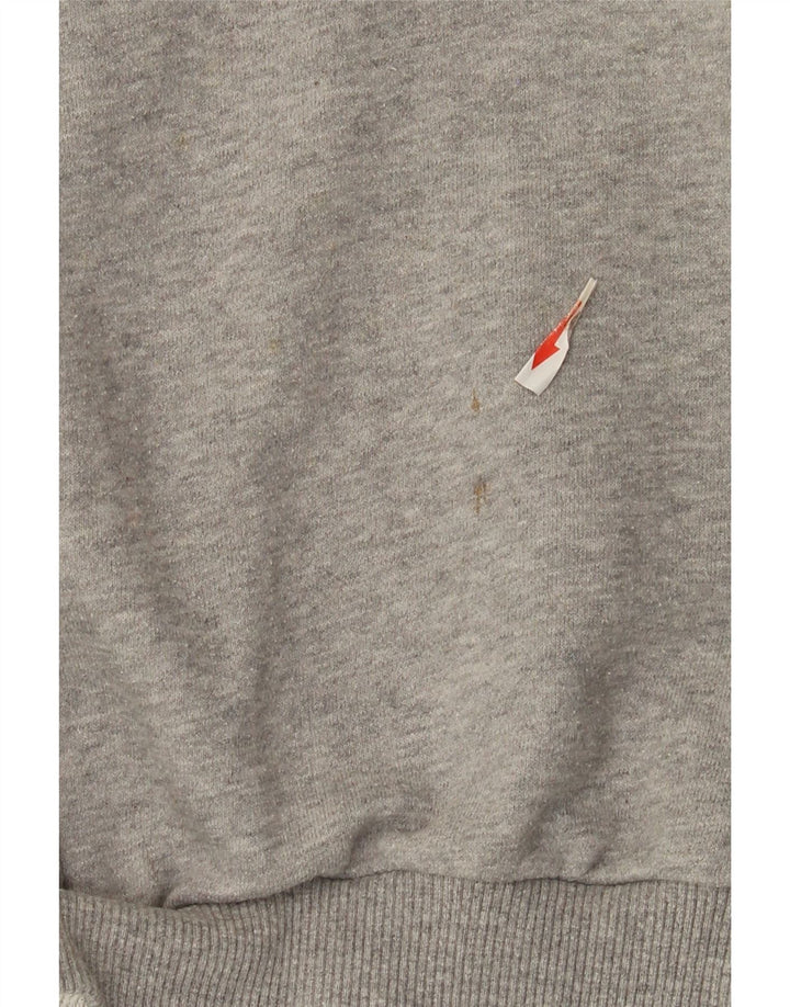 Adidas Damen Grafik-Sweatshirt-Pullover, Gr. 8, klein, Grau, Farbblock