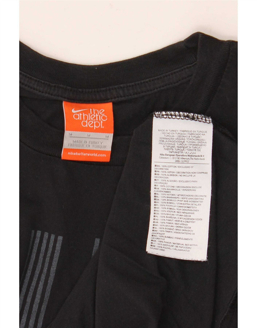Adidas Herren Grafik T-Shirt Top Medium Schwarz Baumwolle