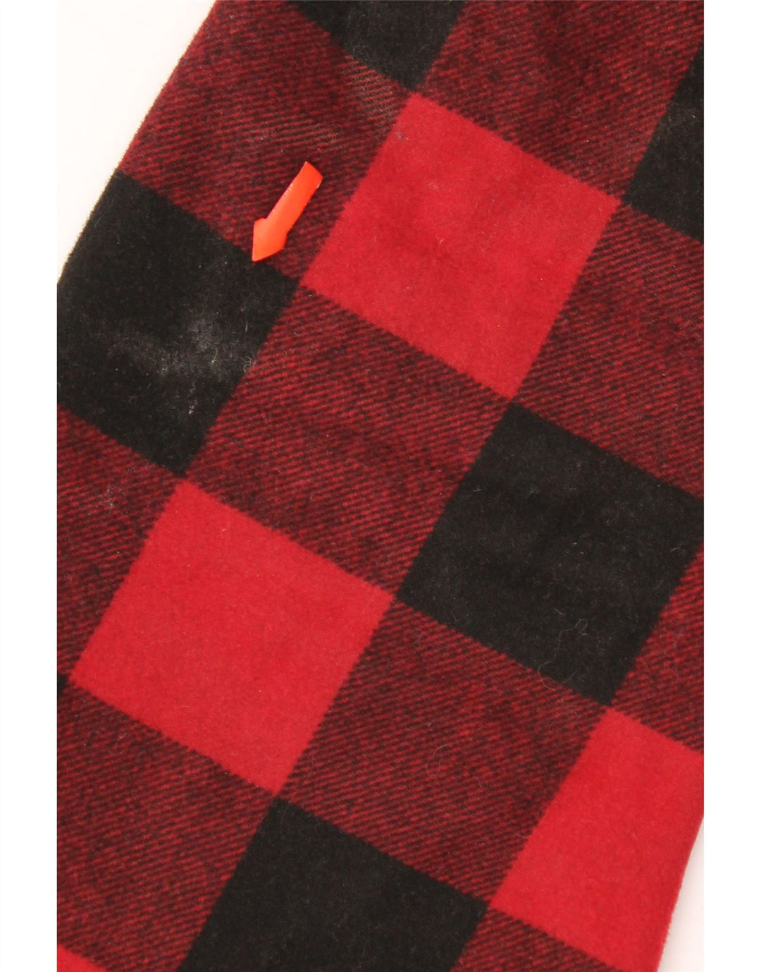 Nike Herren-Lumberjack-Flanellhemd XL aus roter Gingham-Wolle