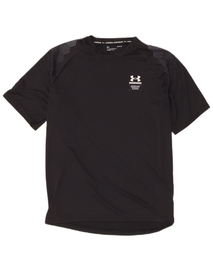 Under Armour Herren T-Shirt Top Large Schwarz Polyester