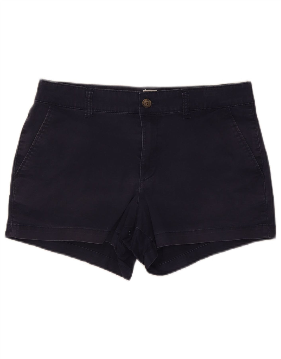 Gap Damen Chino-Shorts US 6 Medium W30 Marineblaue Baumwolle