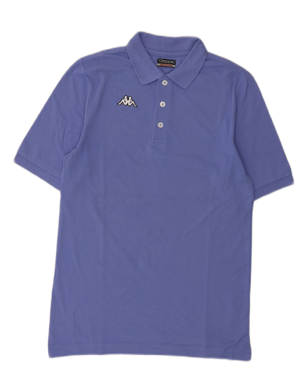 Kappa Herren-Poloshirt aus mittelblauer Baumwolle