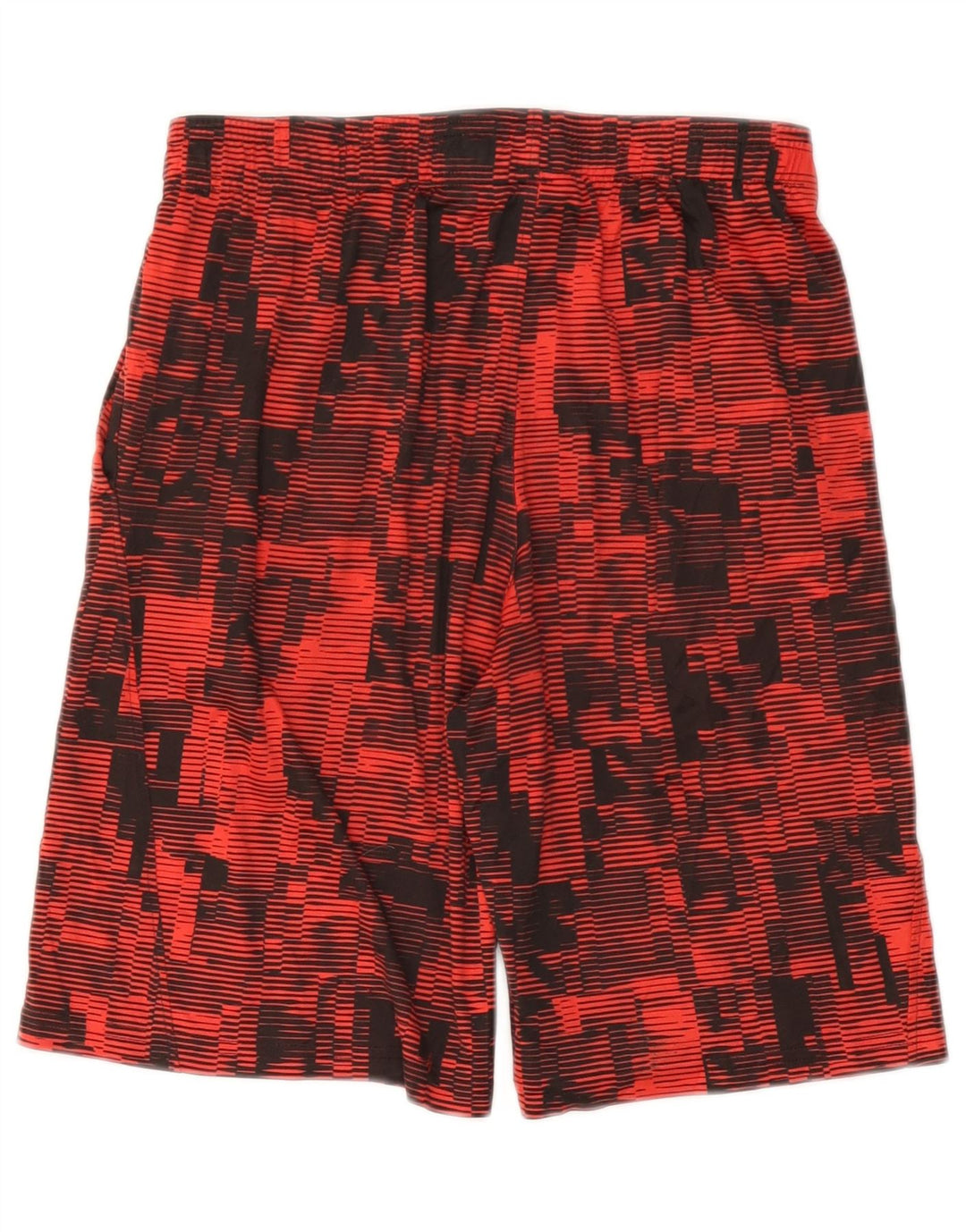 UNDER ARMOUR Heat Gear Sportshorts für Jungen, 13–14 Jahre, XL, rot, geometrisch