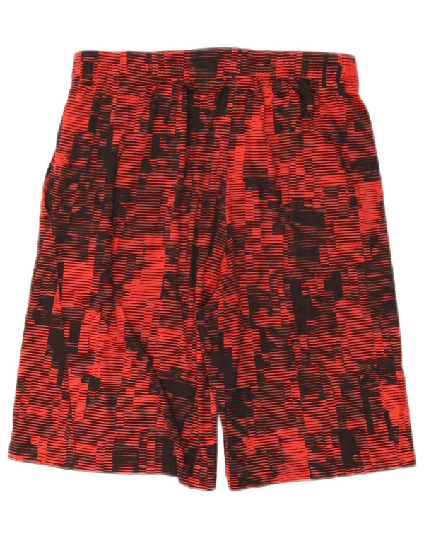 UNDER ARMOUR Heat Gear Sportshorts für Jungen, 13–14 Jahre, XL, rot, geometrisch