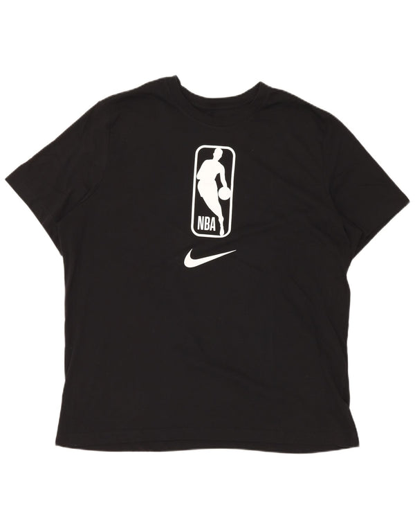 NIKE Herren NBA Graphic T-Shirt Top 2XL Schwarz