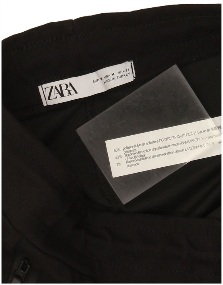 Zara Damen-Trainingshose, mittelschwarz, Polyester