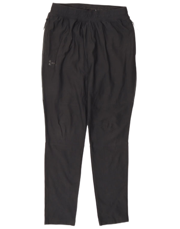 Under Armour Damen-Trainingshose UK 12 Mittelschwarzes Polyester