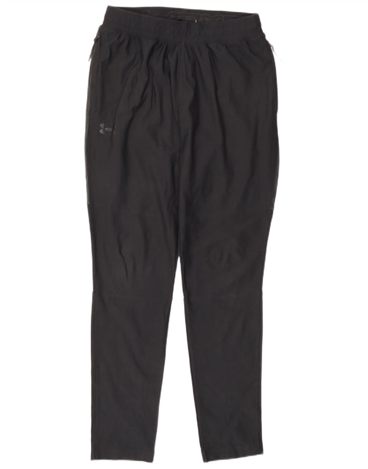 Under Armour Damen-Trainingshose UK 12 Mittelschwarzes Polyester