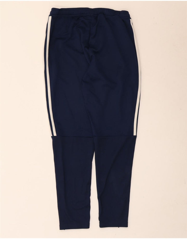 Adidas Herren-Trainingshose, mittelgroß, marineblau, Polyester