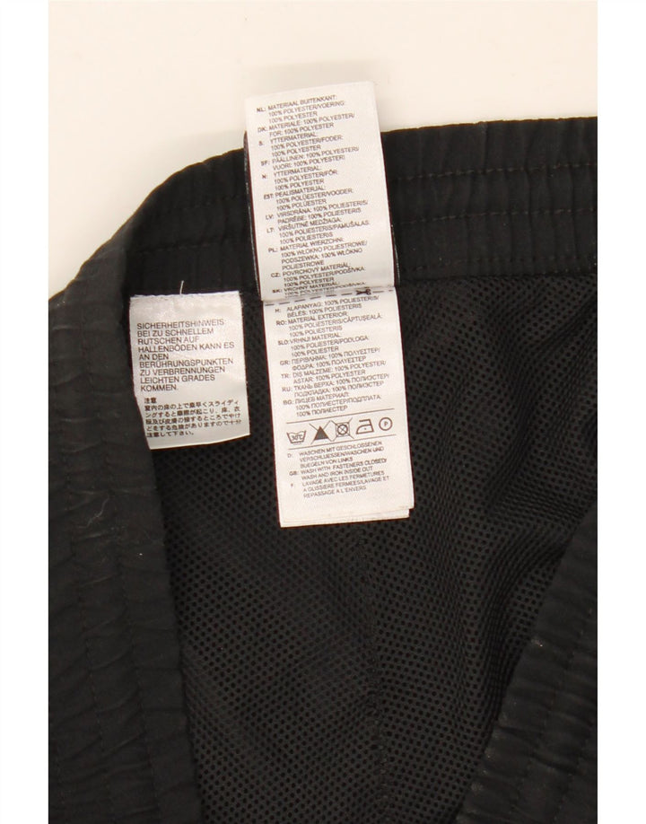 ADIDAS Herren-Trainingshose UK 40/42 Mittelschwarzes Polyester