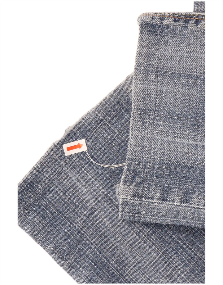 Levi's Damen 570 Straight Jeans W27 L29 Blaue Baumwolle
