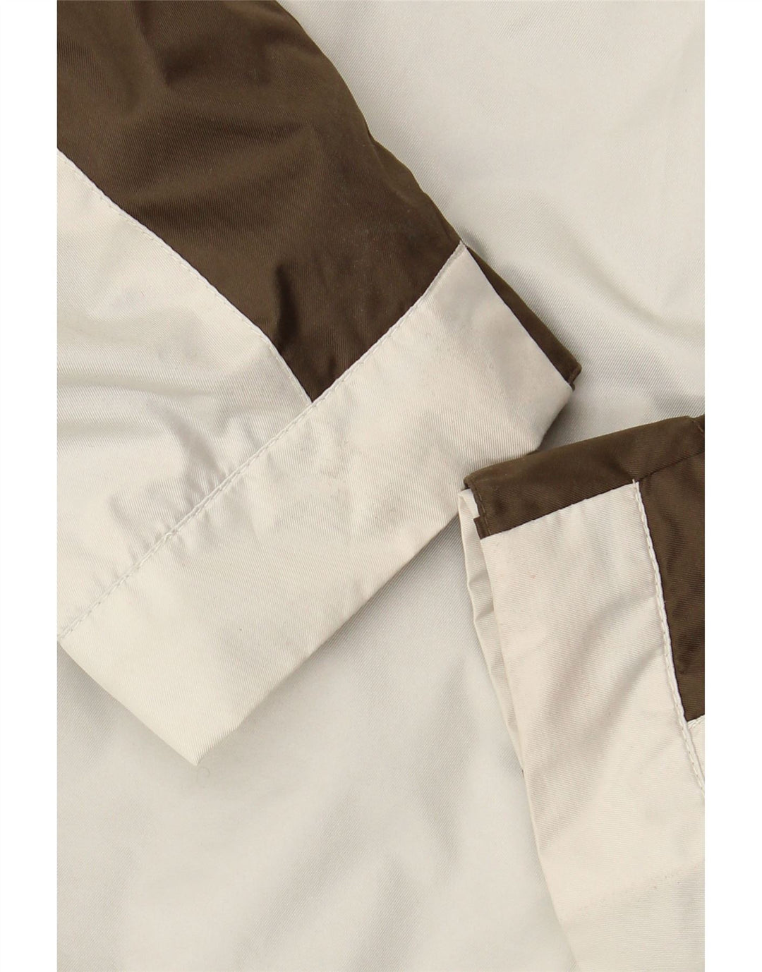 IGUANA Damen-Windjacke mit Kapuze, EU 46, XL, Weiß, Farbblock