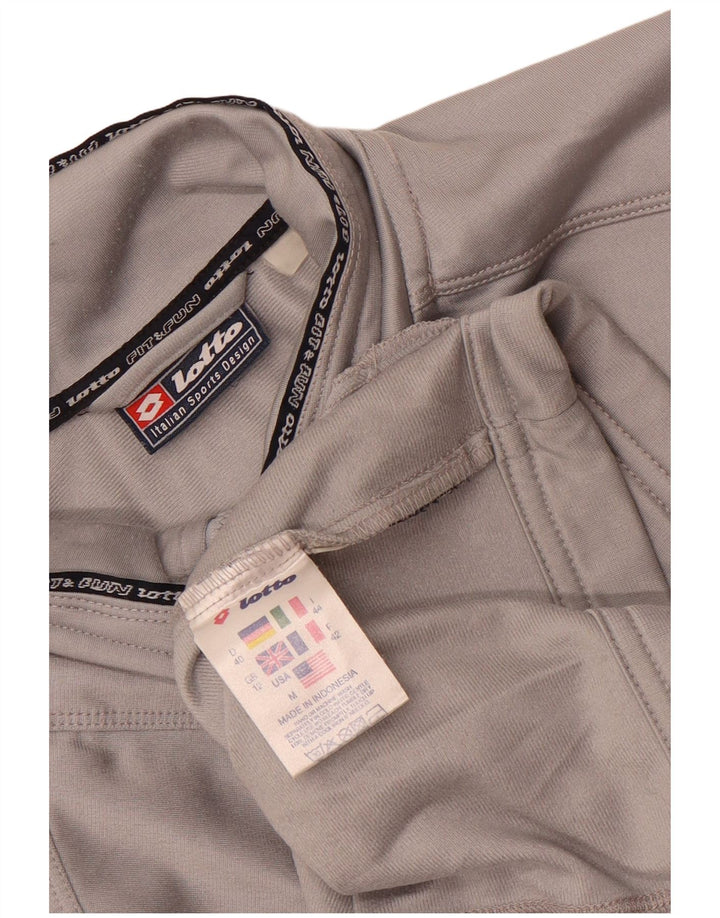 Lotto Damen-Trainingsanzug-Top-Jacke, UK 12, mittelgraues Polyester