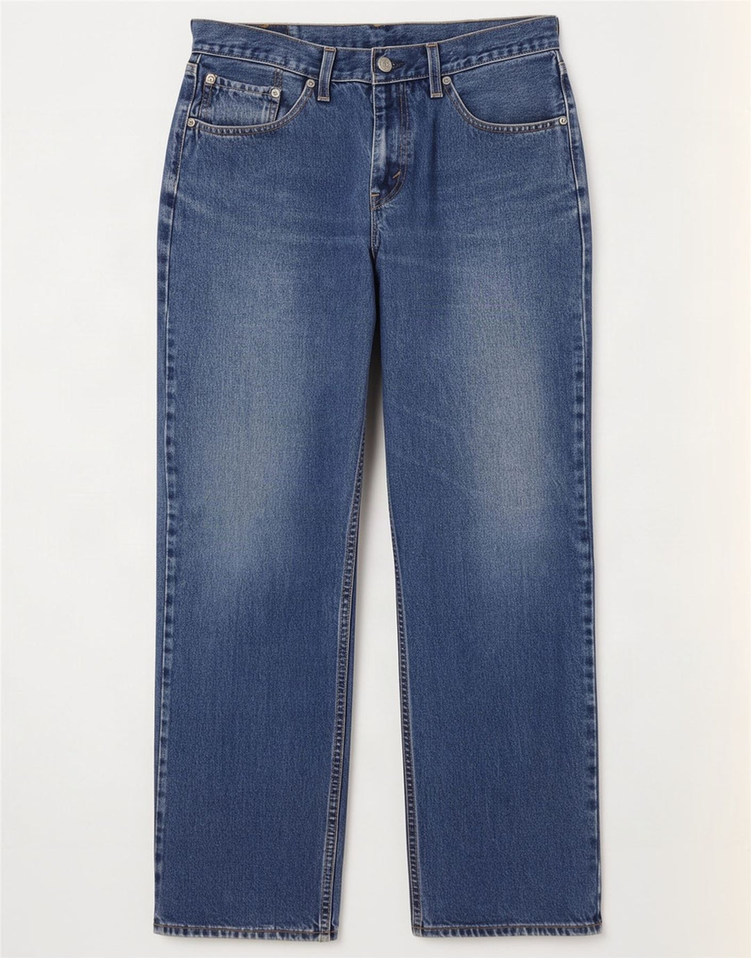 Levi's Damen 751 Straight Jeans W32 L30 Blaue Baumwolle