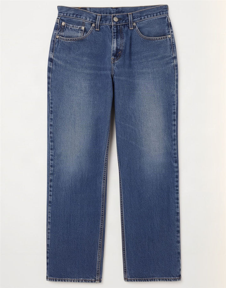 Levi's Damen 751 Straight Jeans W32 L30 Blaue Baumwolle