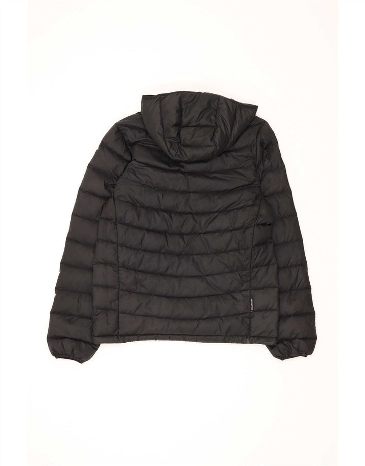 Adidas Damen Kapuzenjacke, gepolstert, UK 18, XL, Schwarz, Polyester