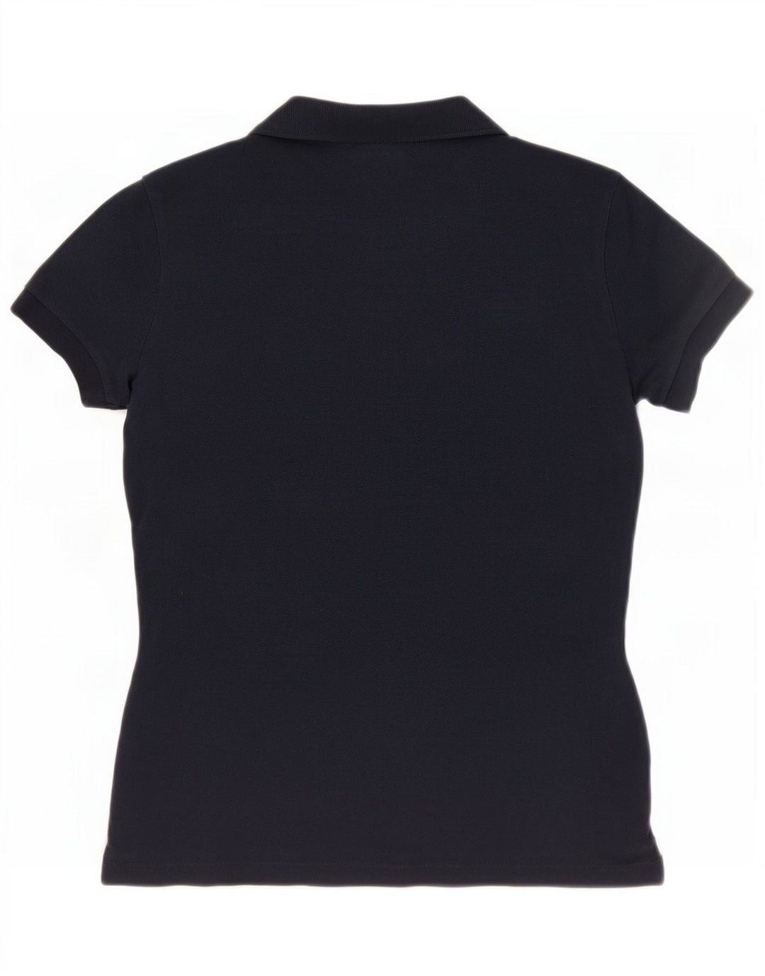 Lacoste Damen-Poloshirt, Größe 38, mittelmarineblaue Baumwolle