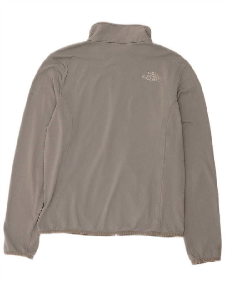 The North Face Damen-Trainingsanzugoberteil, UK 14, mittelgraues Polyester