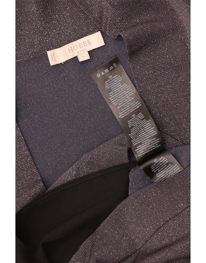 Hobbs Damen-Pullover mit V-Ausschnitt, Gr. 42, Größe L, Grau