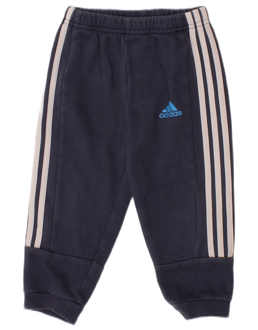 ADIDAS Baby-Jungen-Trainingsanzug mit Grafik, 12–18 Monate, Marineblau, Farbblock