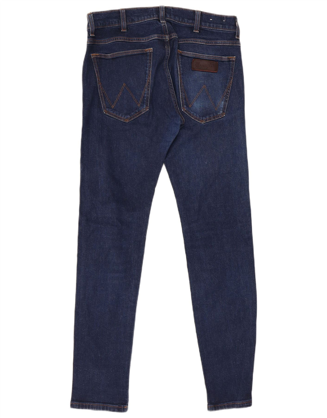 Wrangler Herren Slim Jeans W31 L32 Marineblaue Baumwolle