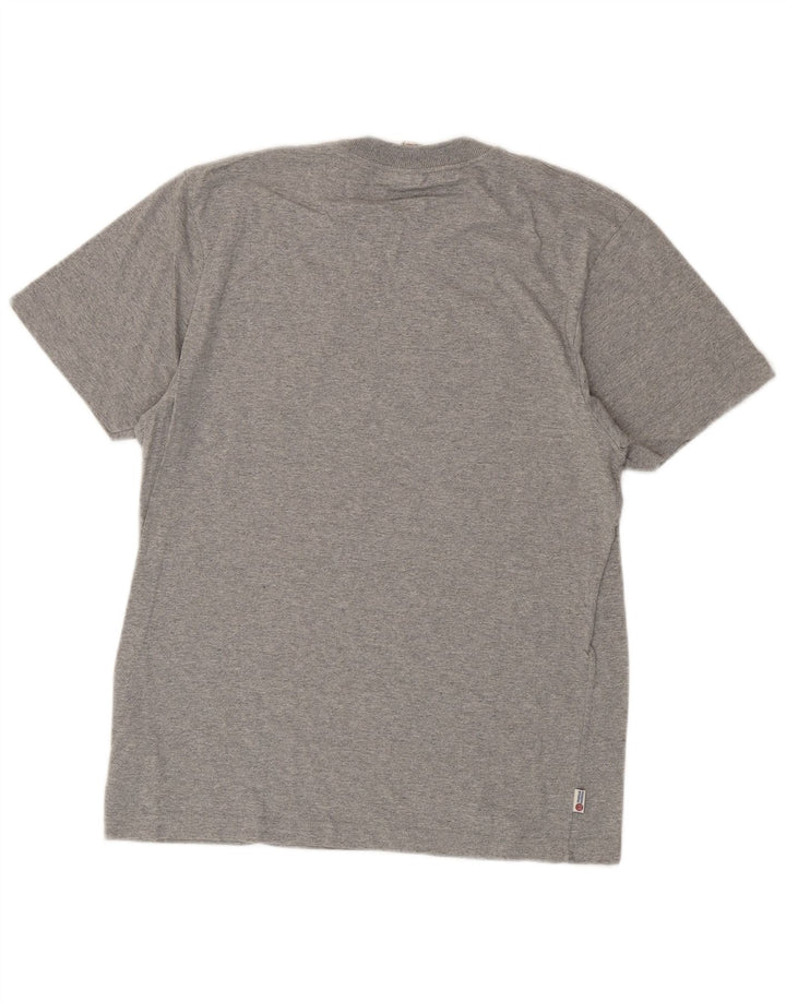 Franklin Marshall Herren-T-Shirt mit Grafik, mittelgraue Baumwolle