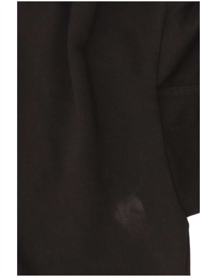 Nike Damen-Sweatshirt mit Dri-Fit-Grafik, übergroß, Gr. 14, mittelschwarz