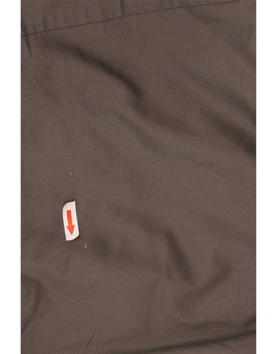 Woolrich Herren-Bomberjacke mit Kapuze, gepolstert, UK 40, große graue Baumwolle