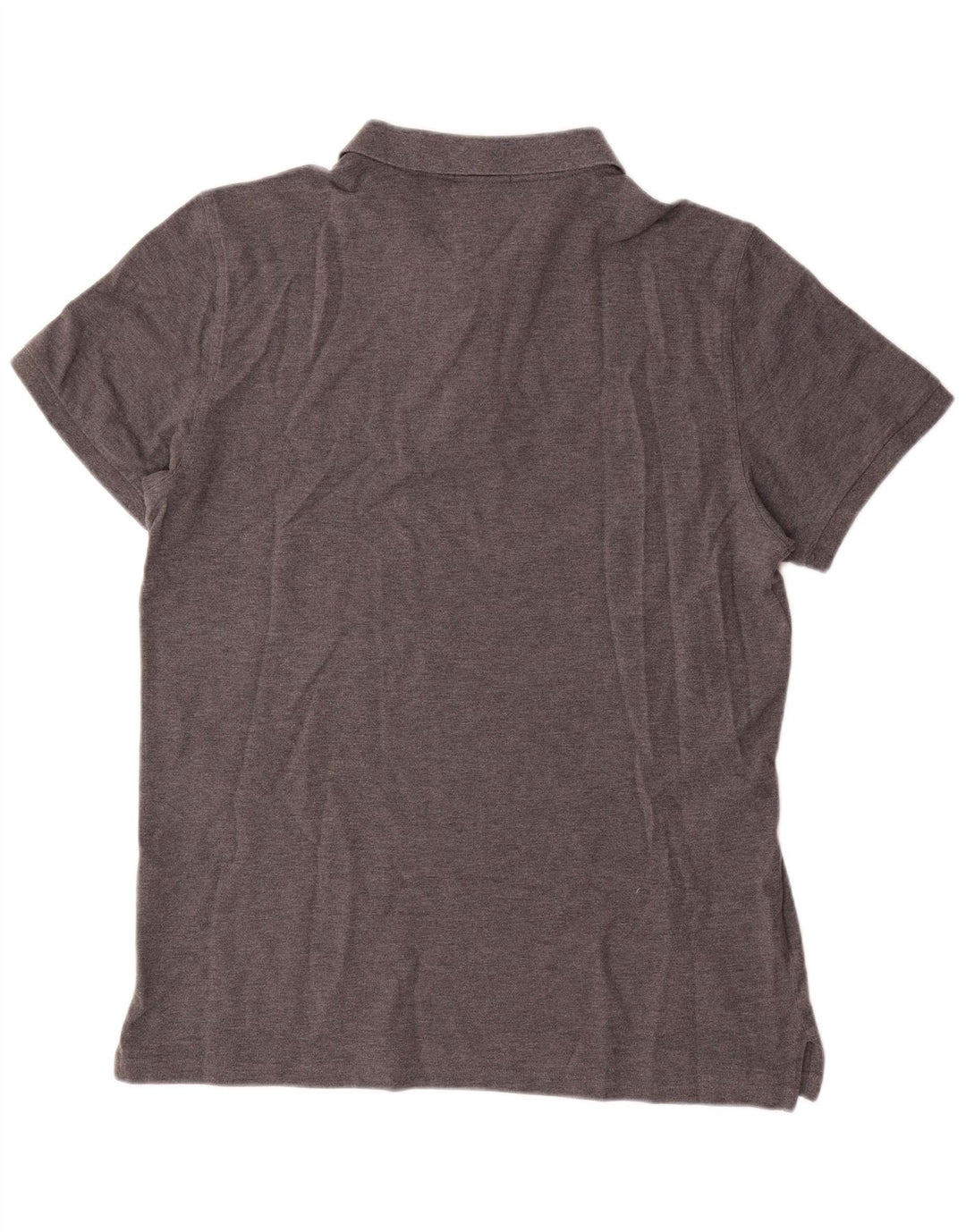 Gant Herren-Poloshirt mit normaler Passform, XL, graue Baumwolle