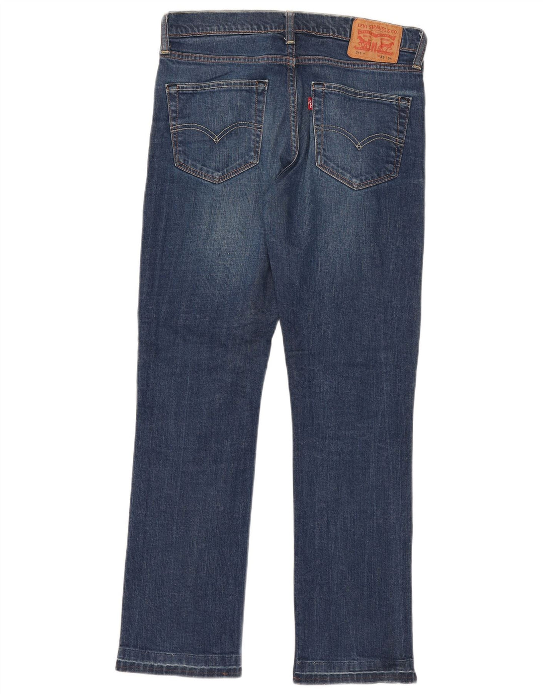 Levi's Herren 511 Slim Jeans W33 L30 Blaue Baumwolle