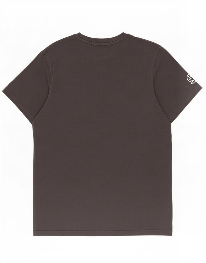 Superdry Herren Grafik-T-Shirt-Oberteil aus mittelgrauer Baumwolle