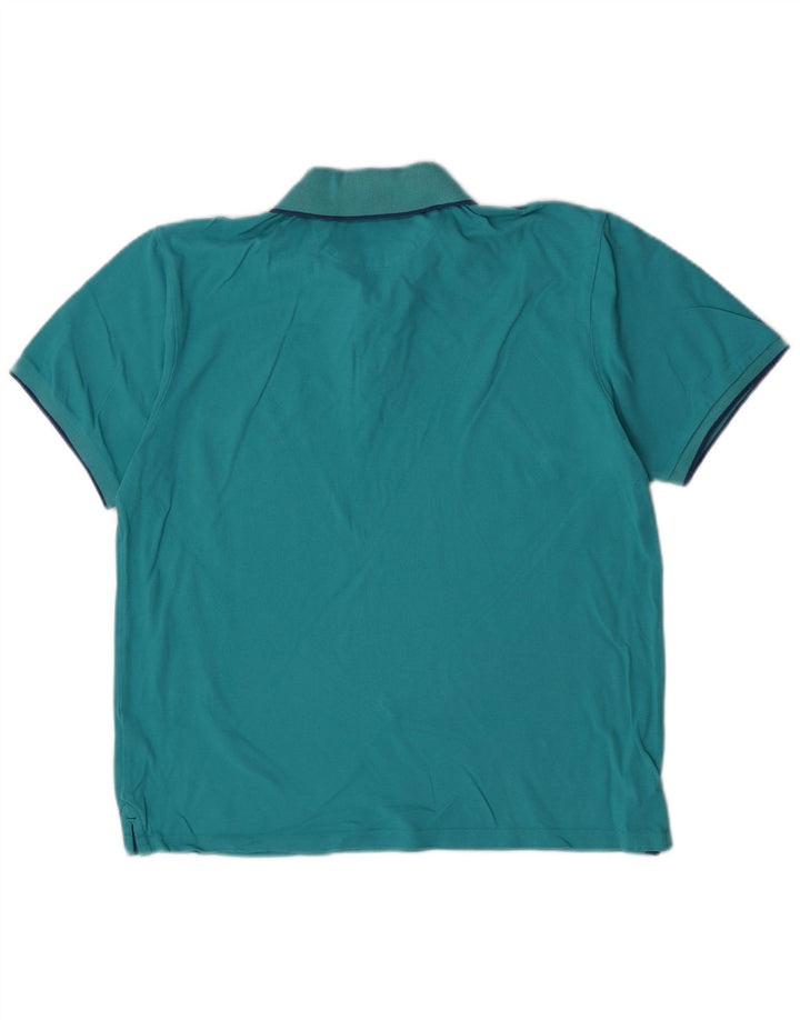 North Sails Herren-Poloshirt, große blaue Baumwolle