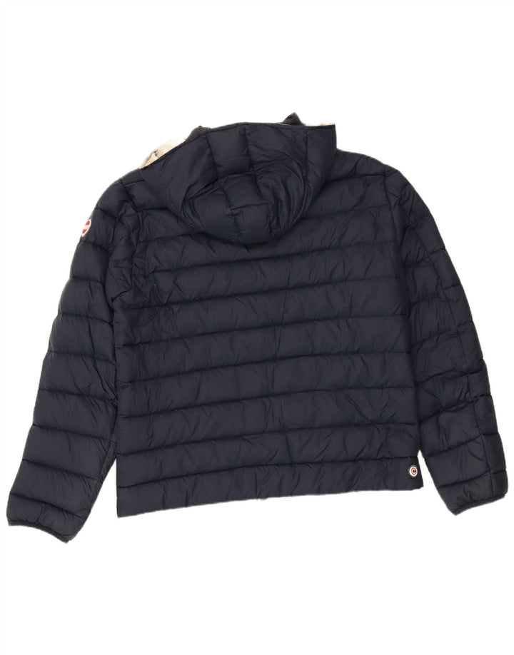 Colmar Herren-Jacke mit Kapuze, gepolstert, IT 52, Größe L, Marineblau