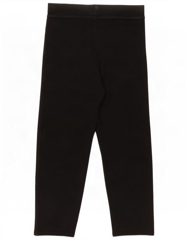 Marks & Spencer Damen-Trainingshose, UK-Größe 12, mittelschwarz, Baumwolle