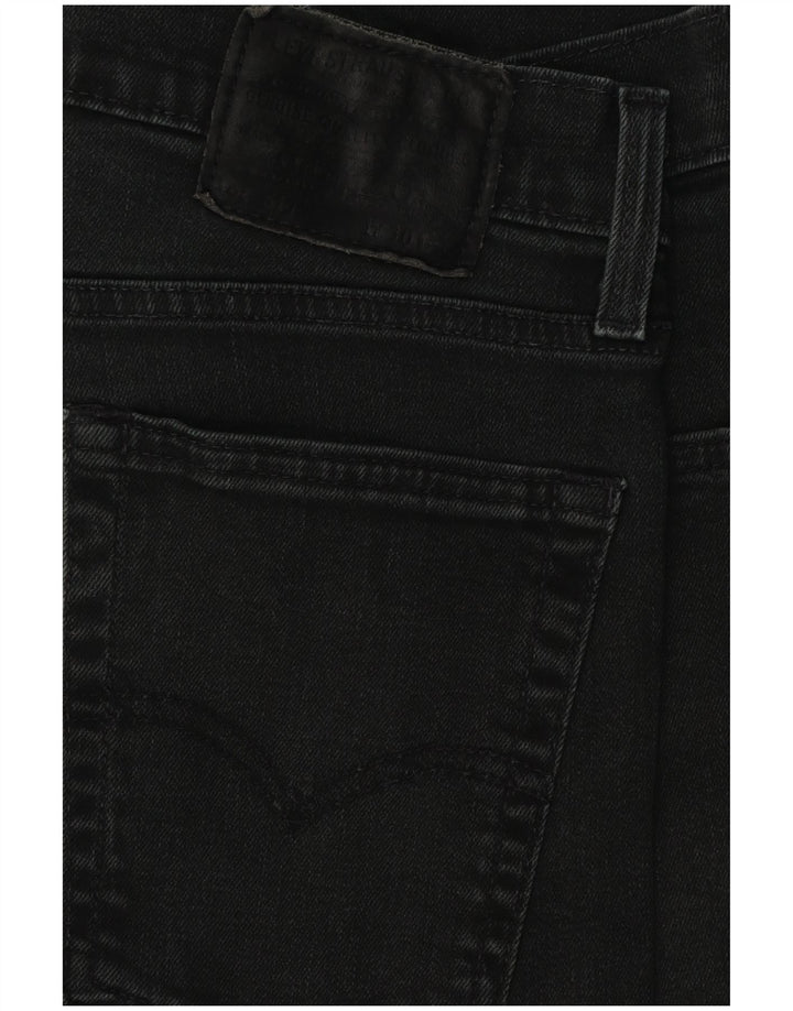 Levi's Damen 511 Slim Jeans W30 L30 schwarze Baumwolle