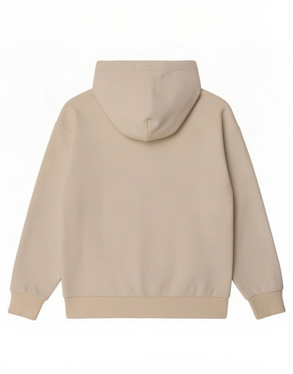 Champion Damen-Kapuzenpullover aus übergroßem grafischem Fleece, Gr. 6, XS, gebrochenes Weiß