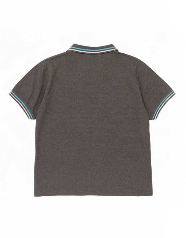 Pierre Cardin Herren Poloshirt 2XL Grau Baumwolle