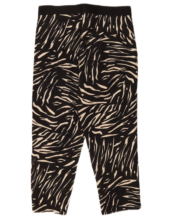 Marks & Spencer Damen Caprihose UK 12 Medium W30 L21 Schwarz