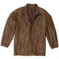 Vintage Herren Lederjacke IT 52 XL Khaki