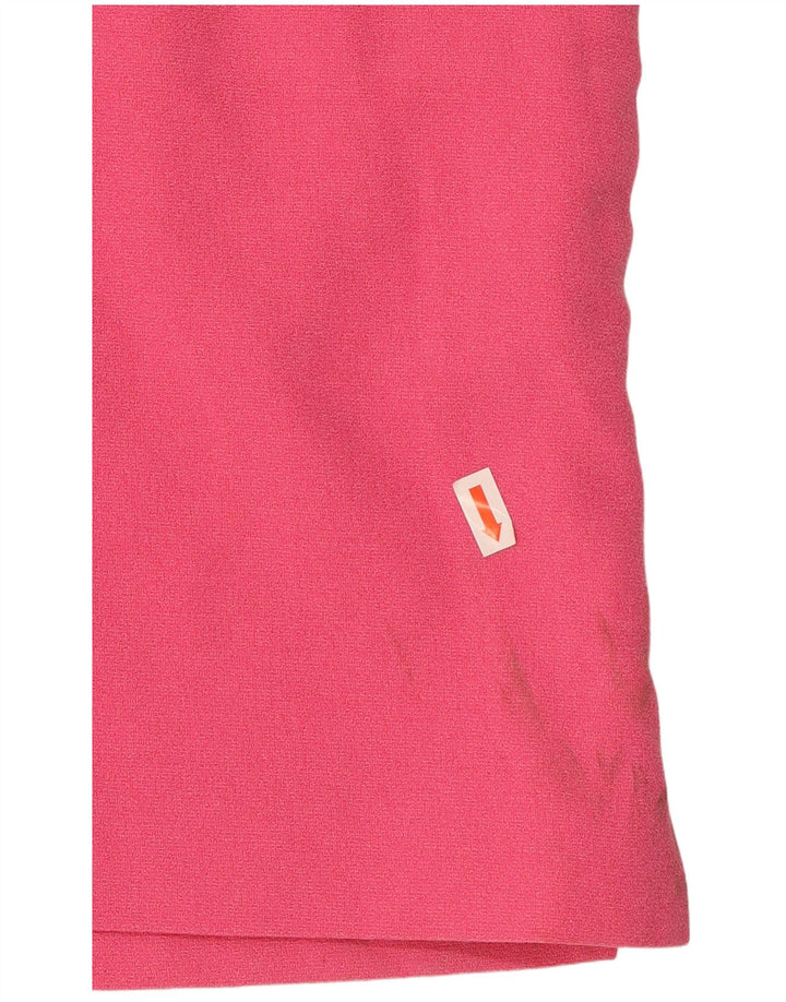 Hugo Boss Damen Etuikleid UK 8 Small Rosa Polyester