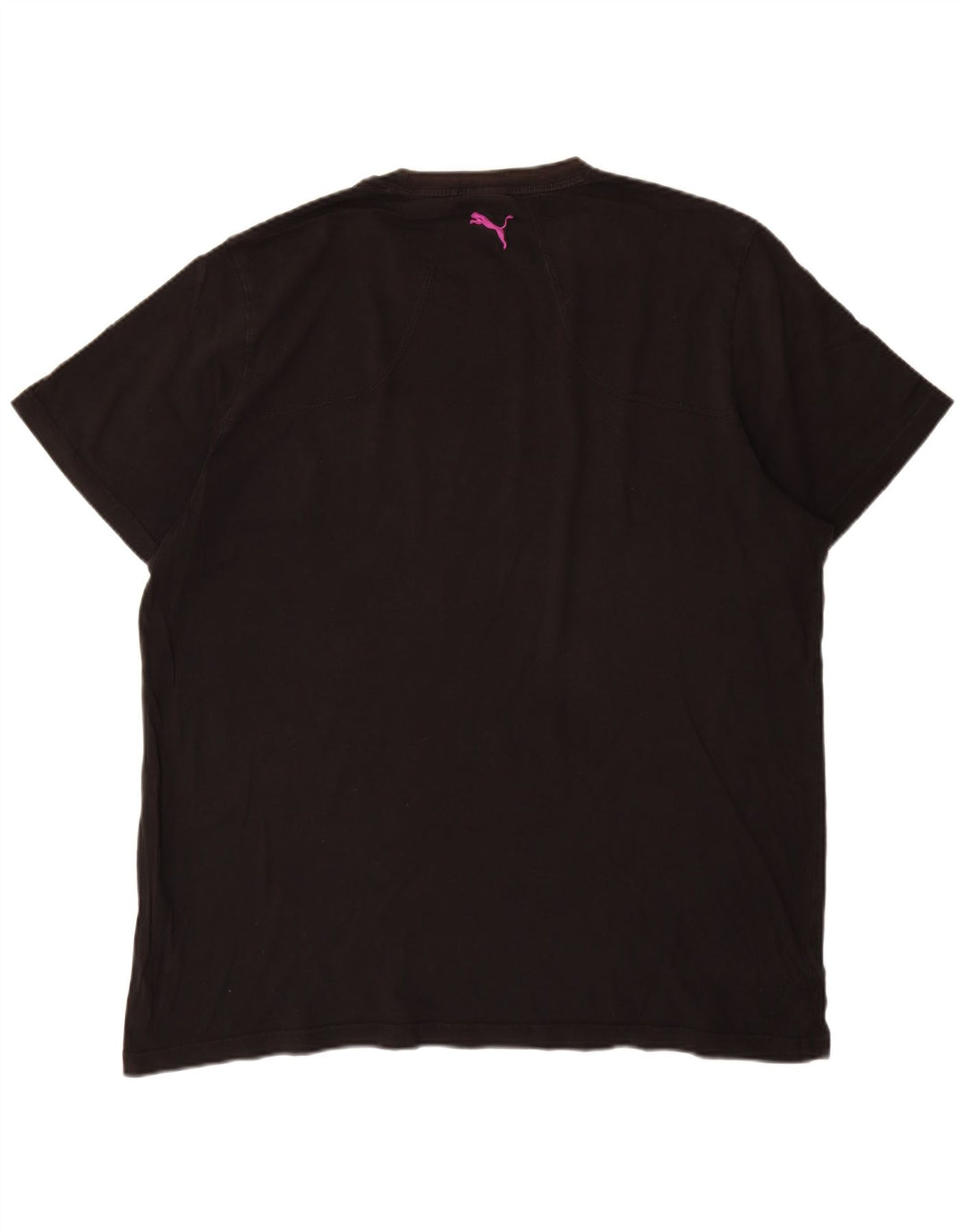 Puma Herren Grafik T-Shirt Top 2XL Schwarz