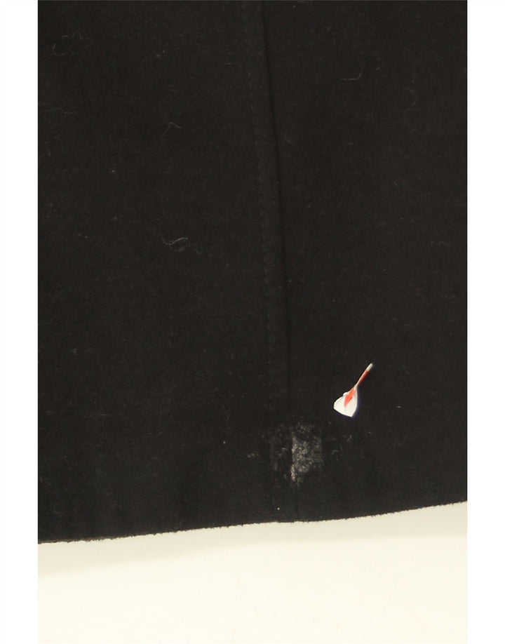 TOPSHOP Womens Oversized Overcoat UK 8 Small Black Polyester Vintage Topshop and Second-Hand Topshop from Messina Hembry 