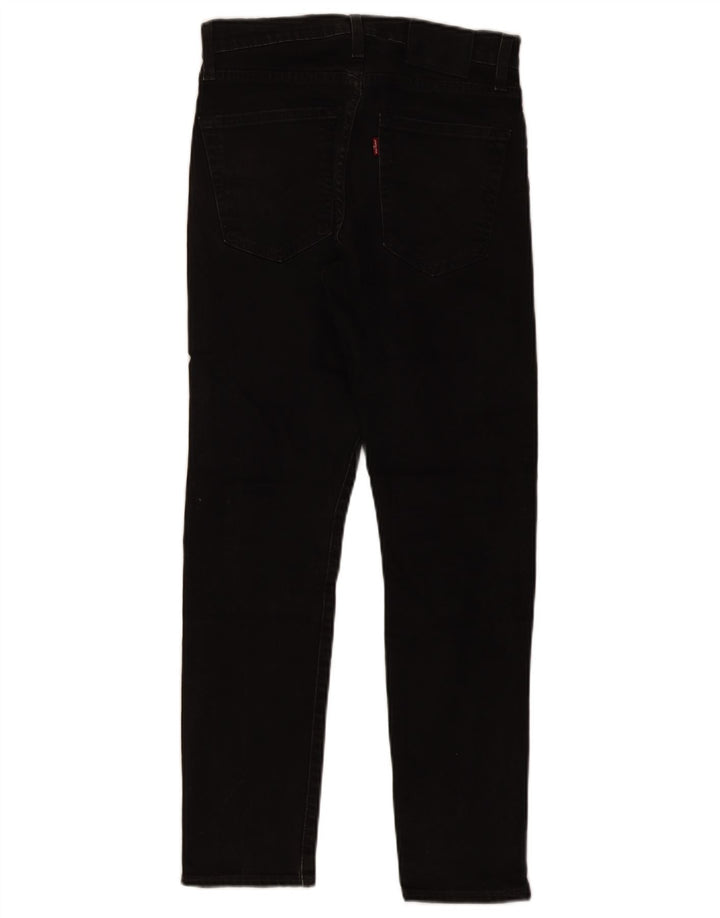 Levi's Herren Skinny Jeans W30 L30 schwarze Baumwolle
