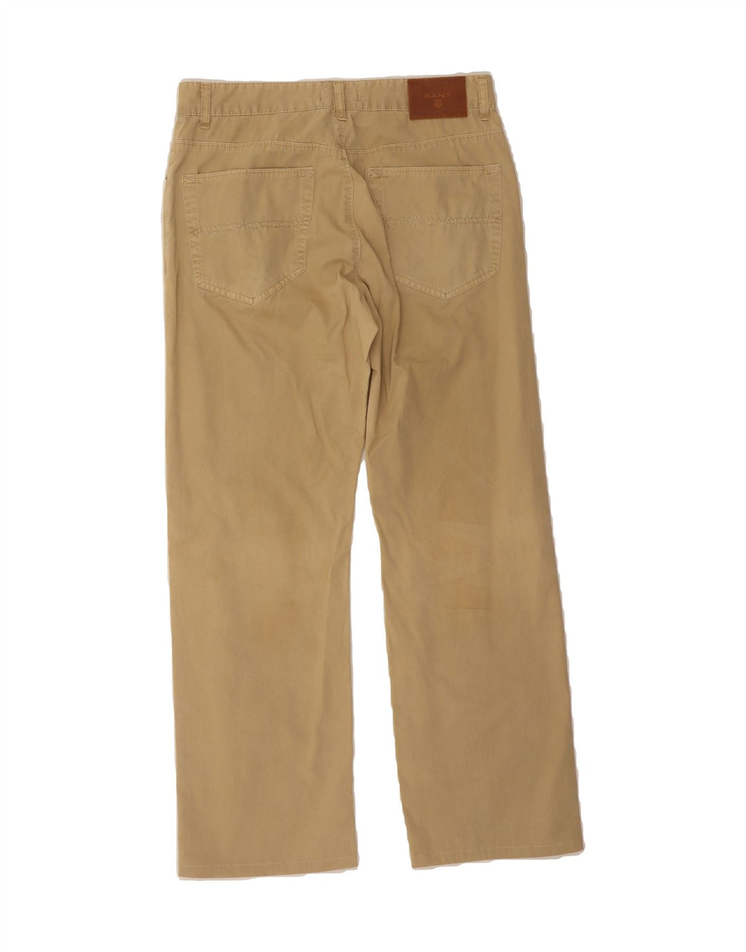 GANT Mens Straight Jeans W32 L28 Beige Cotton Vintage Gant and Second-Hand Gant from Messina Hembry 