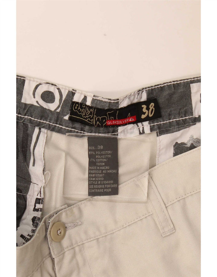 Quiksilver Herren-Freizeitshorts W38 XL Beige Polyester