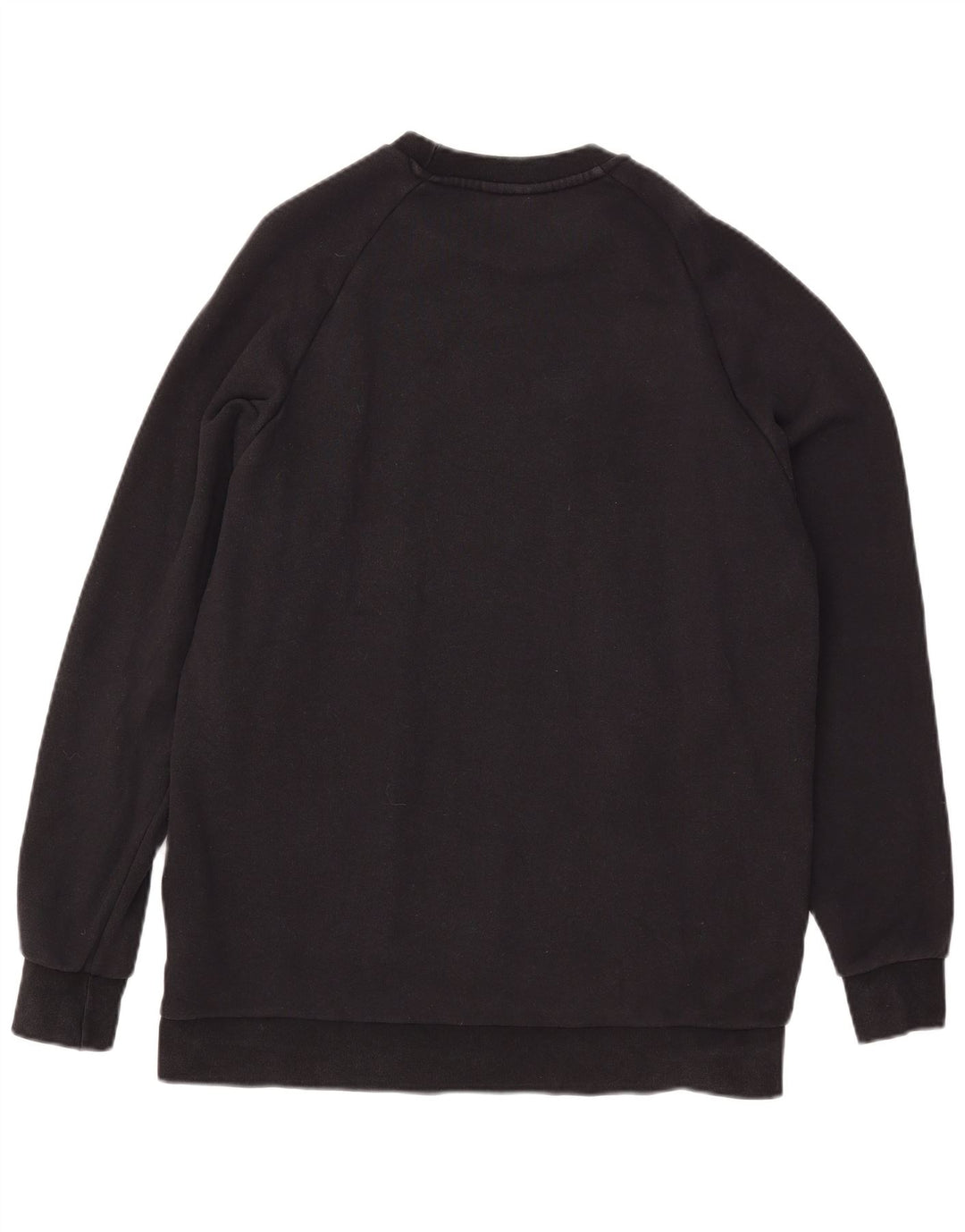 Adidas Herren Grafik-Sweatshirt-Pullover, groß, schwarze Baumwolle