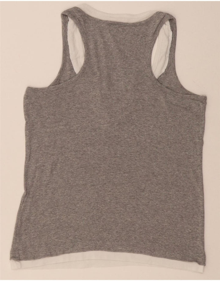 CHAMPION Womens Heritage Fit Vest Top UK 12 Medium Grey Vintage Champion and Second-Hand Champion from Messina Hembry 