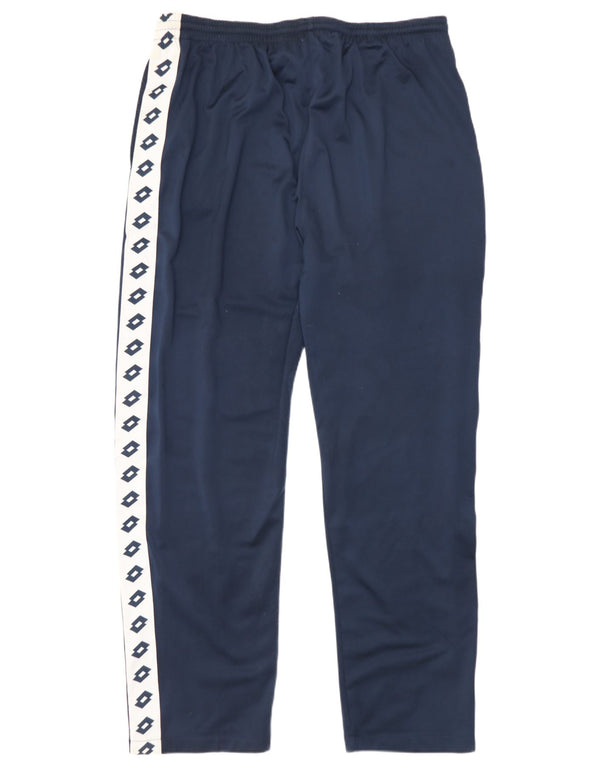Lotto Herren-Trainingshose mit Grafik, UK 44/46, 2XL, Marineblau, Farbblock