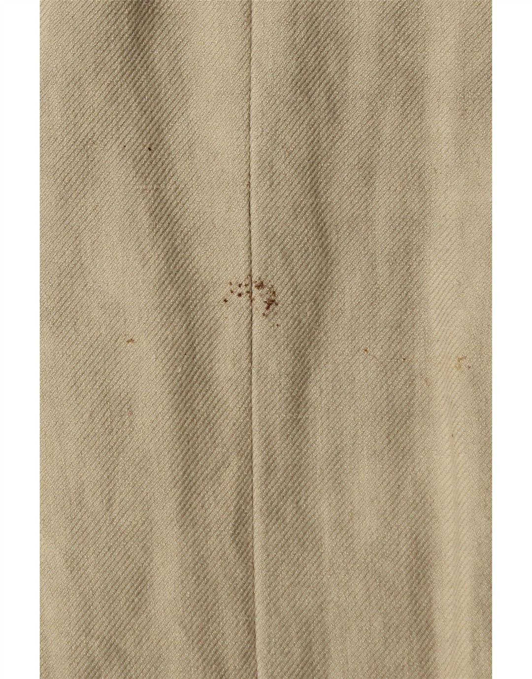 Zara Damen Zweireihiger Mantel UK 6 XS Beige Leinen
