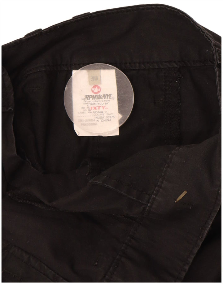 Murphy & Nye Damen Caprihose W30 L20 Schwarz